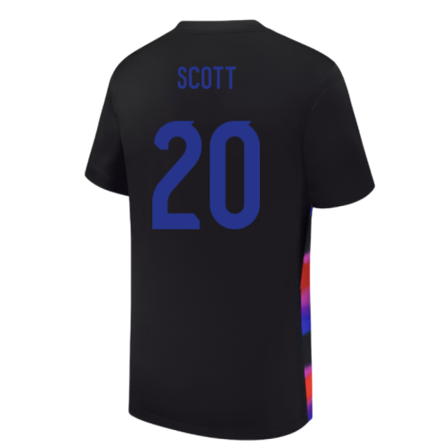 2025 England Womens Team Away Shirt (Kids) (SCOTT 20)