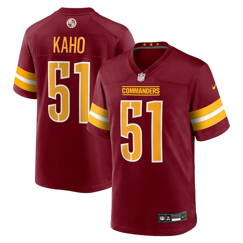 None Ale Kaho WAS Commanders Legendary Premium Material Jersey