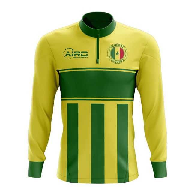 Collector'S-Item Senegal Concept Football Half Zip Midlayer Top