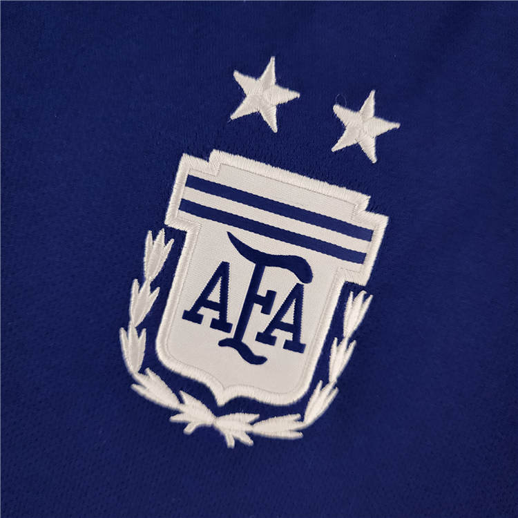 Advanced Fabric Argentina World Cup 2022 Away Blue Soccer Jersey