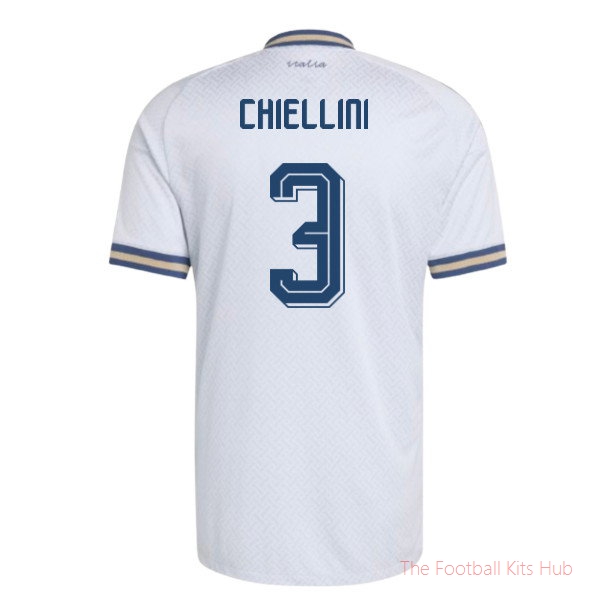 [LK] 2026/27 Italy Authentic Away Shirt (Chiellini 3)