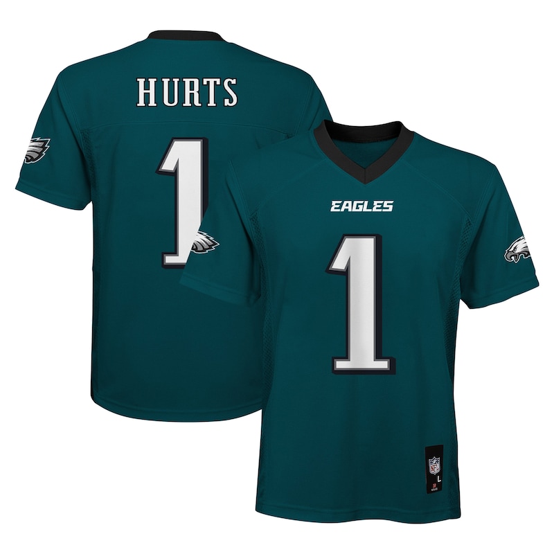 None Jalen Hurts Philadelphia Eagles Historic Franchise Limited Edi...