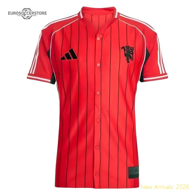 Top-Grade Official Superior Elite 2025-2026 Man Utd US Shirt Red