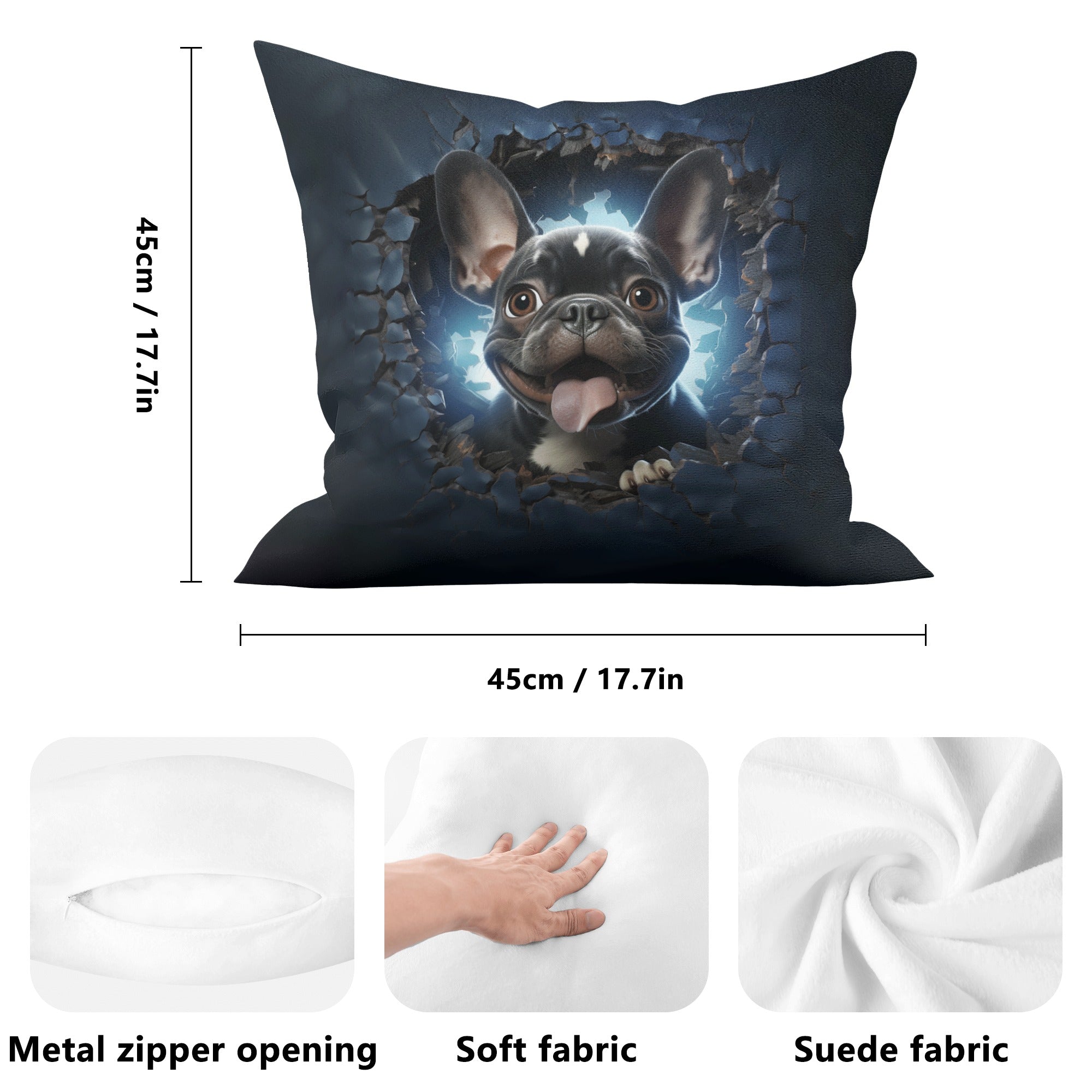 Durable Minimal-Aesthetic Paco - Pillow Cover for Daily Life Premium