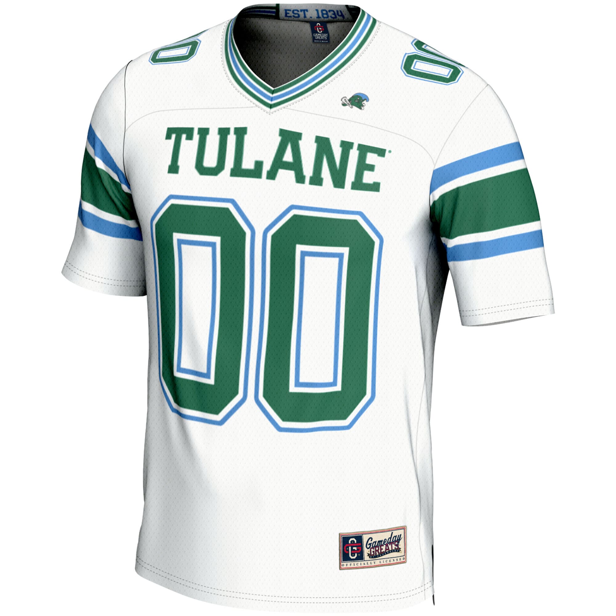 Tulane Green Wave GameDay Greats Youth NIL Pick-A-Player 2026 Season Football Jersey - White