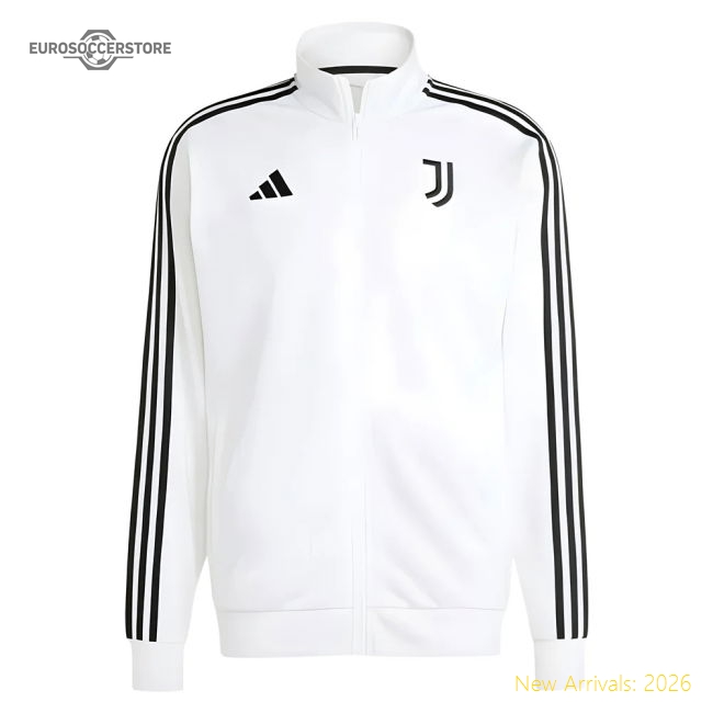 Premium-grade 2025-2026 Juve Dna Track Top (white) - Supporter Edition