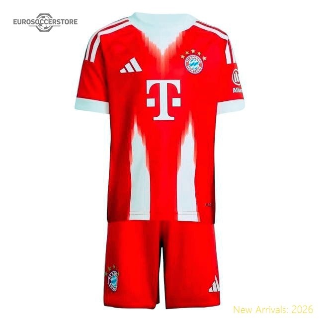 Performance 2025-2026 Bayern Munich Home Mini Kit (J. Palhinha 16)