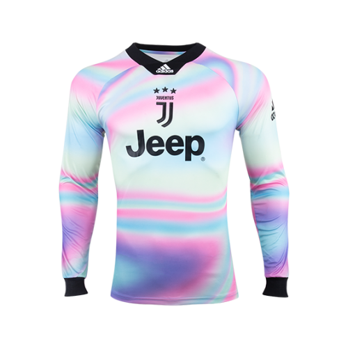 18-19 Juventus EA Sports Long Sleeve Jerseys Shirt - Official Replica