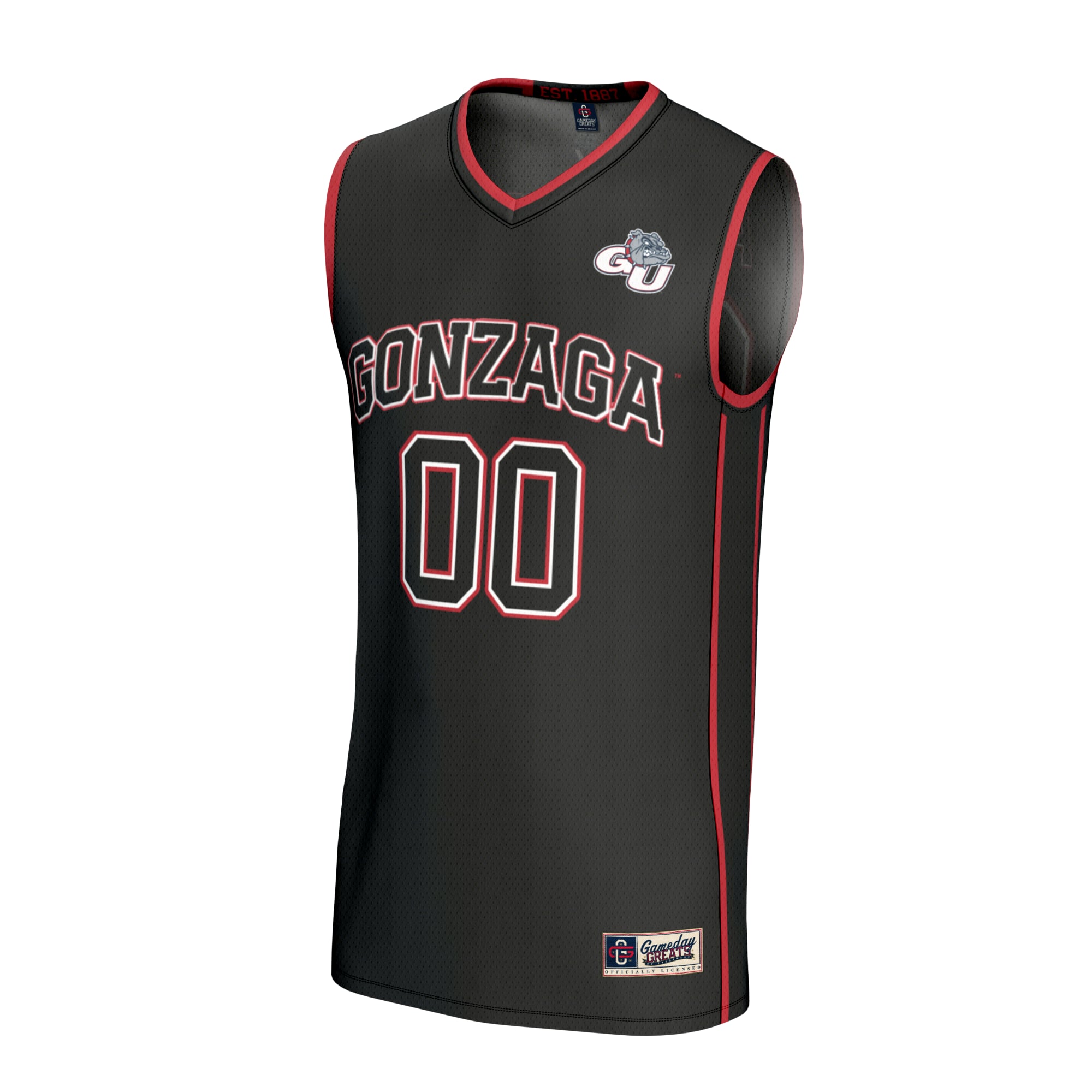 Gonzaga Bulldogs GameDay Greats Youth Lightweight Collegiate Women's Basketball NIL Pick-A-Player Fashion Jersey - Black