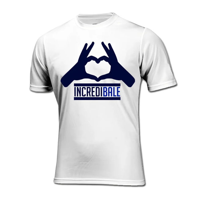 Gareth Bale Incredibale T-Shirt - White (Men