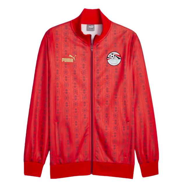 Fan-Favorite 2023-2024 Egypt Ftblculture Track Jacket (Red)