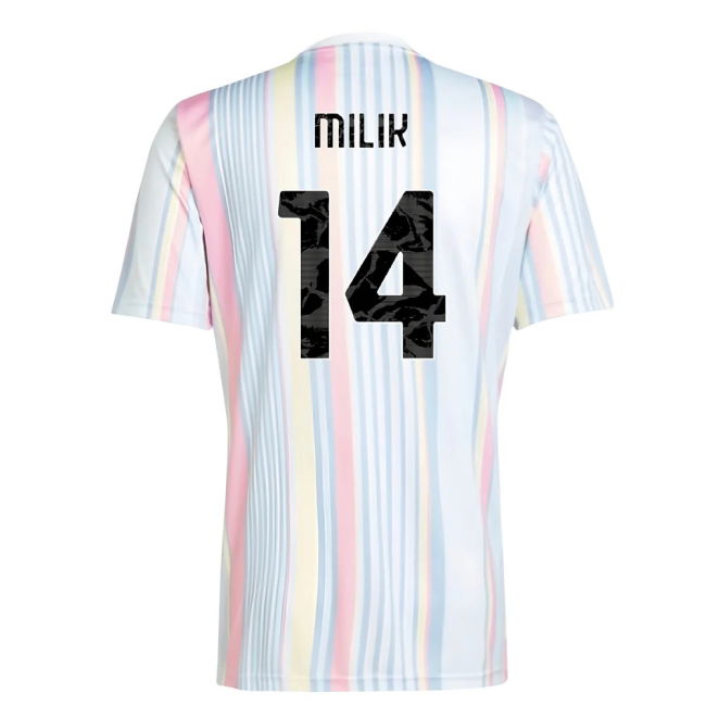 Match Quality Intense Juve Milik #14 Fresh Look Jersey Captain Marvel