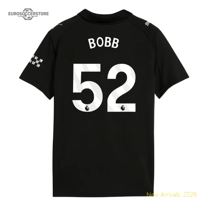 2025-2026 City Man Away Mini Kit (Bobb 52) Match Replica