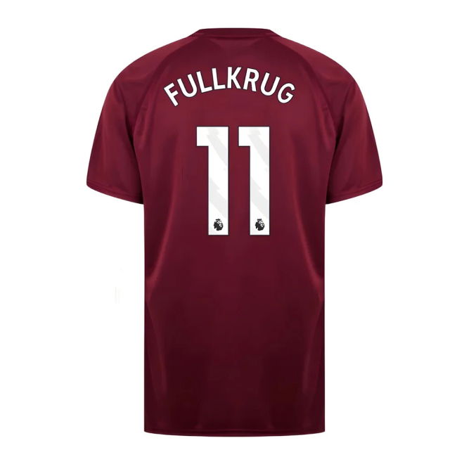 Fullkrug 11 West Ham First Team Supporter Shirt - Adults Version