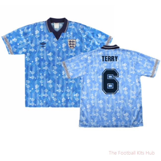 England 1990-92 Third (M) (Excellent) (Terry 6)