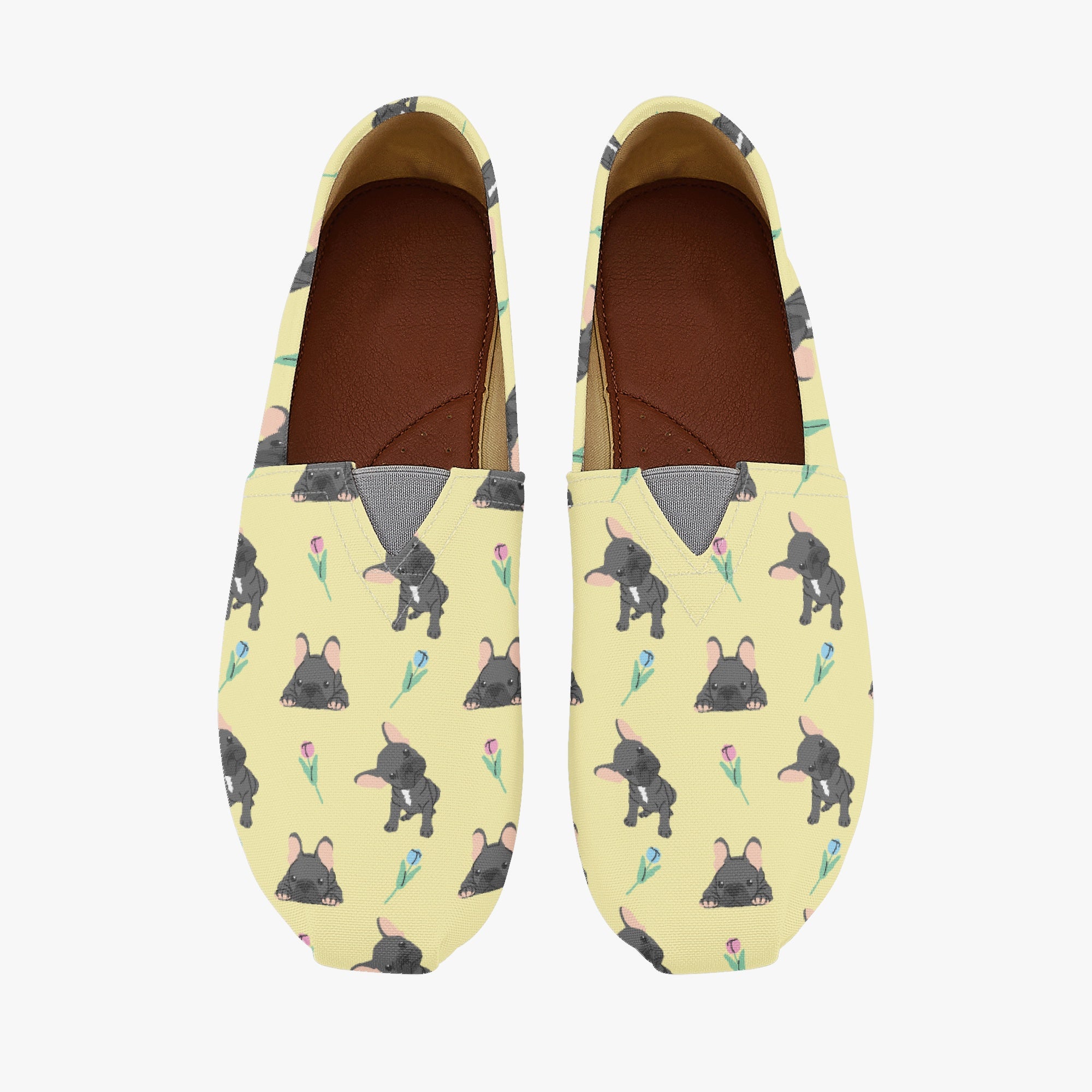 French Bulldog Gypsy Casual Canvas Shoes Protective Paw Gear