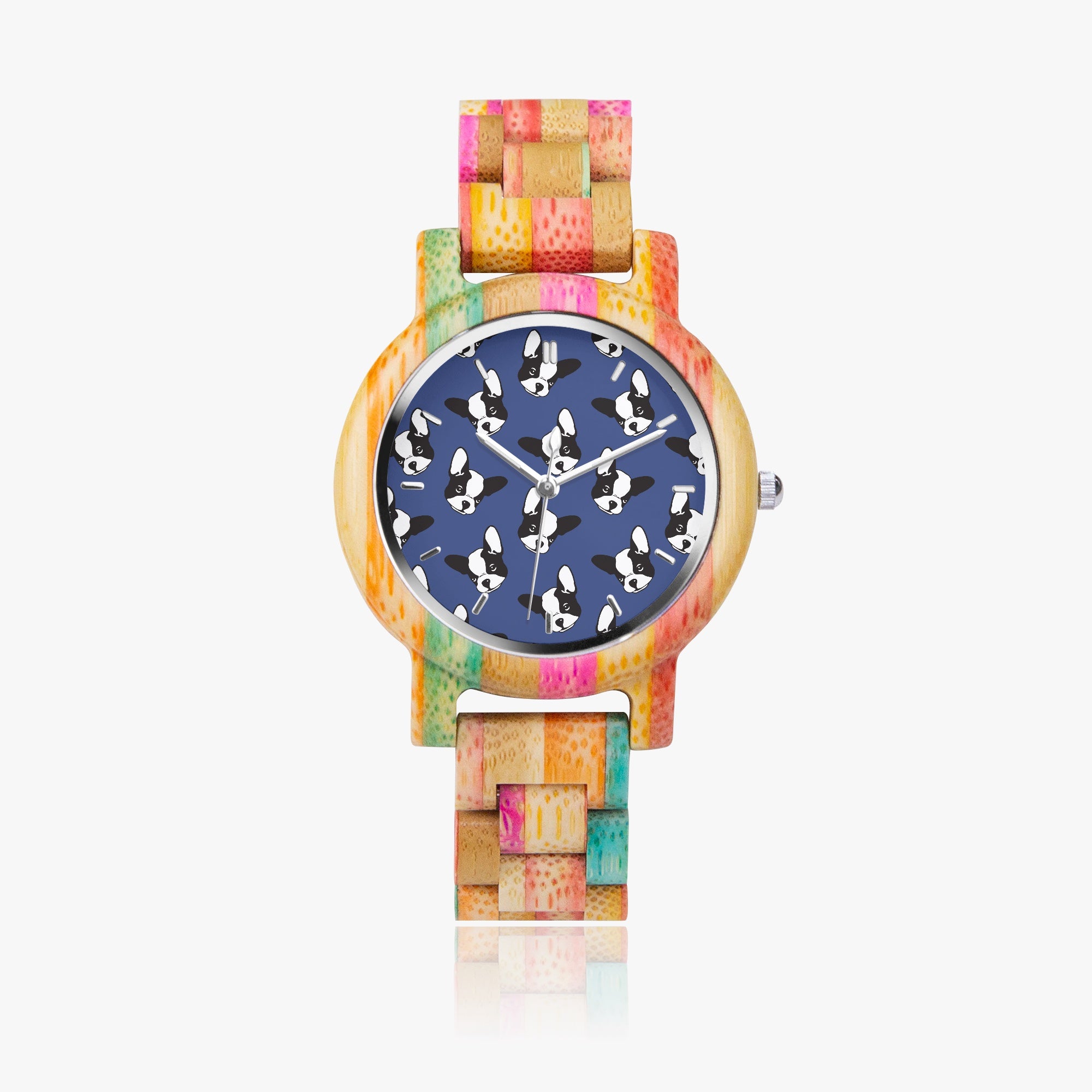 Bale - Stylish Wooden Watch for Frenchie Lovers