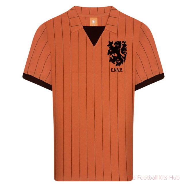 Men Netherlands 1983 Home Retro Shirt UEFA Euro