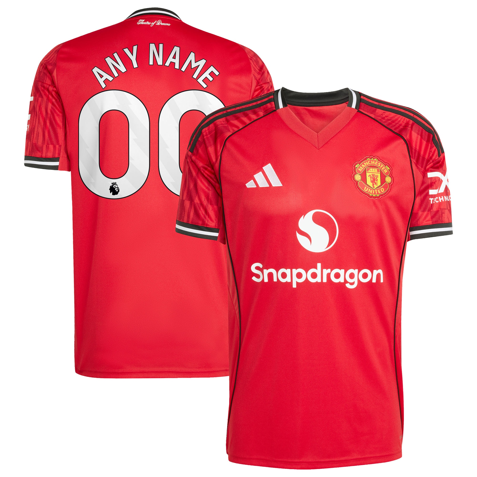 [JED] Women's Manchester United Home 2025/26 Custom Replica Jersey - Red