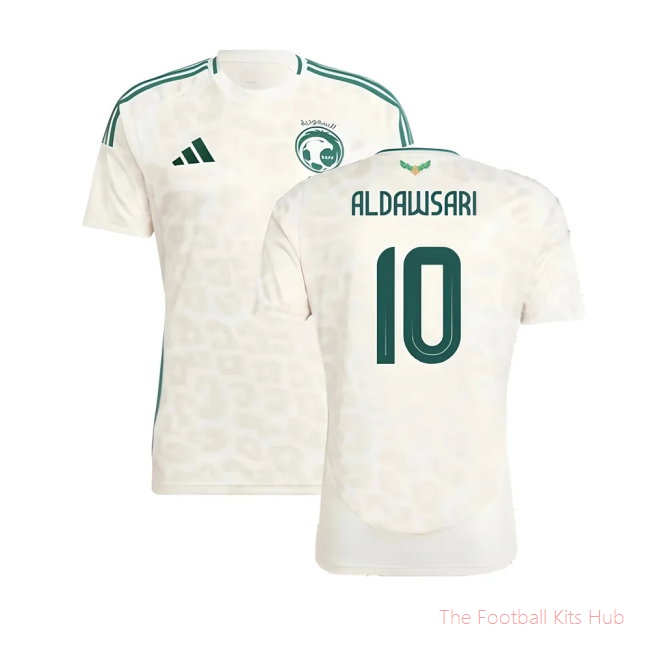 2024-2025 Saudi Arabia Away Shirt (ALDAWSARI 10)