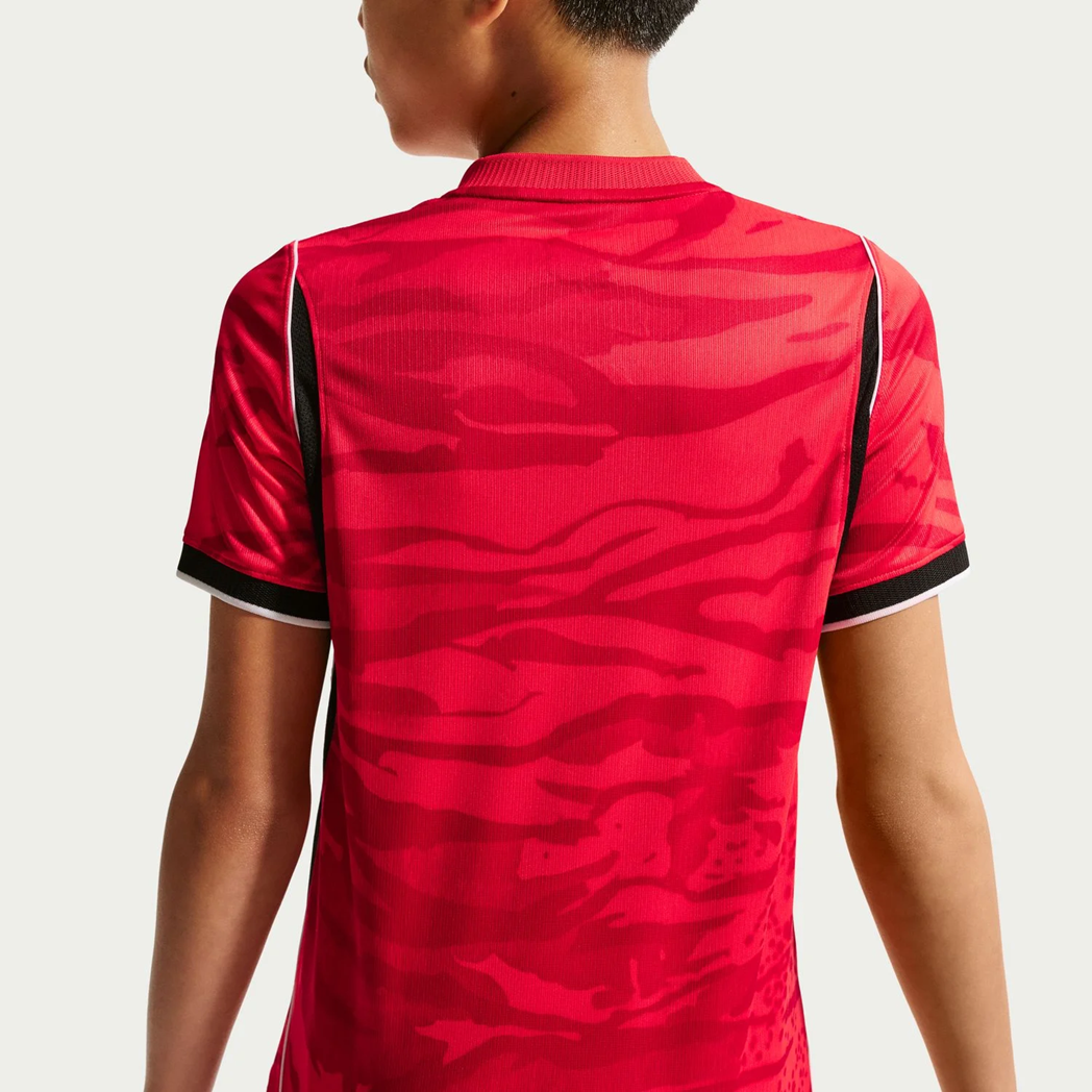 Korea Republic 2026 Home Jersey Youth – Nike South Korea Kids Soccer Jersey