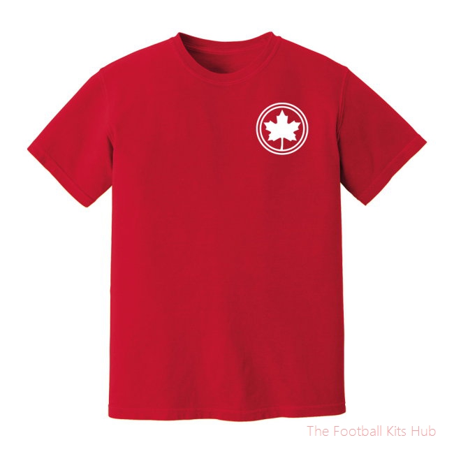 Men Canada Logo T-Shirt (Red)