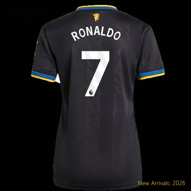 Premium Man Utd Womens Ronaldo Jersey 2025-2026 Soft-touch