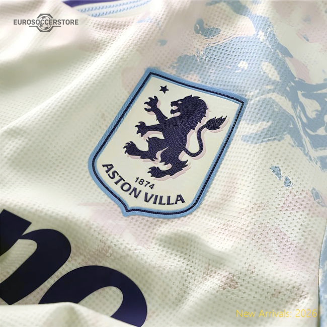 Official 2025-2026 Aston Villa Official Genuine Third Shirt