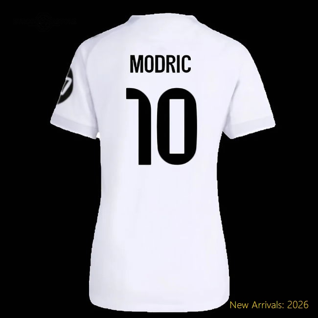 Sophisticated Football Team Womens Modric Jersey 2025-2026 Breathable