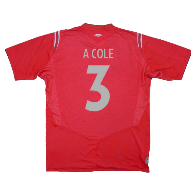 England 2004-06 Away Shirt (M) (Excellent) (A Cole 3)