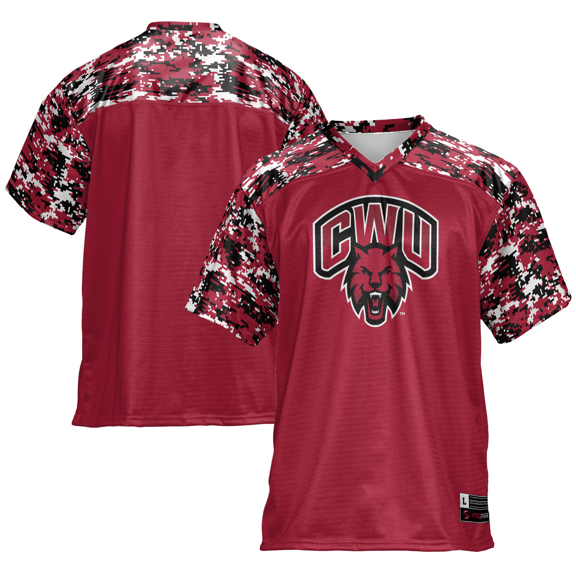 Central Washington Wildcats GameDay Greats 2026 Season Football Jersey - Crimson