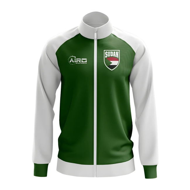 Match-Ready Sudan Concept Football Track Jacket (Green)