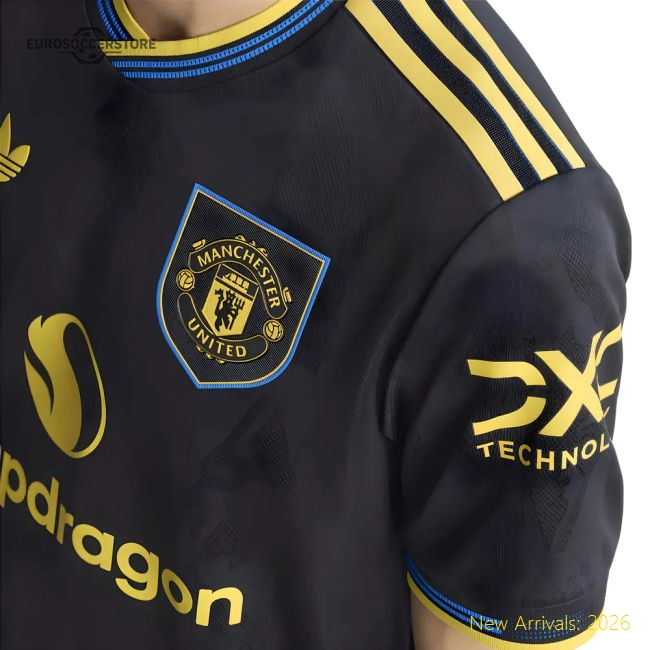 Professional Authentic 2025-2026 Man Utd Authentic Third Uniform