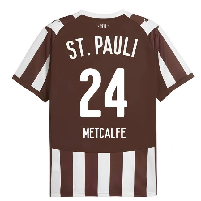 St Pauli 2025-2026 Home tee - premium and retro v1.137 game