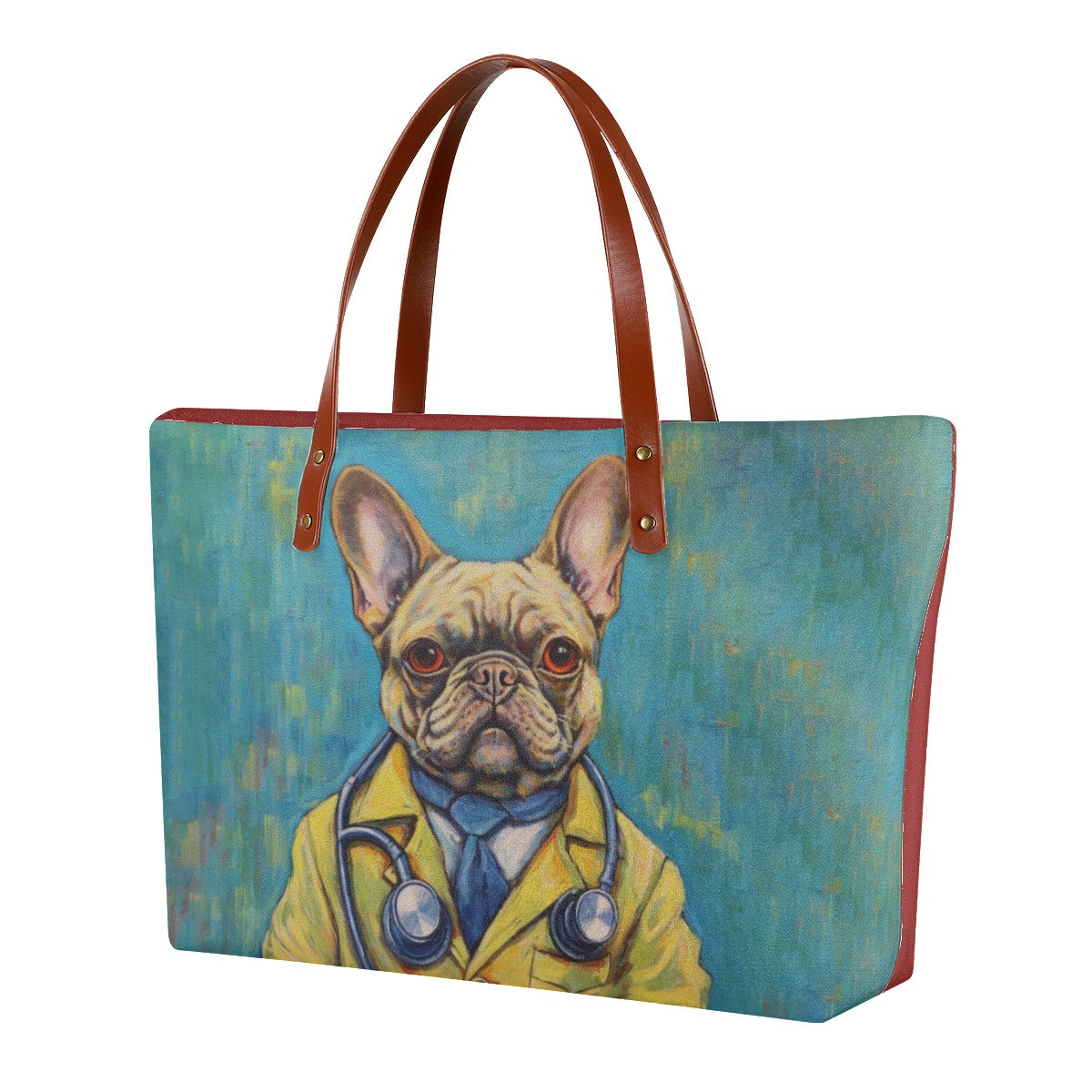 French Bulldog Lover Doctor Frenchie Women's Tote Bag Professional And