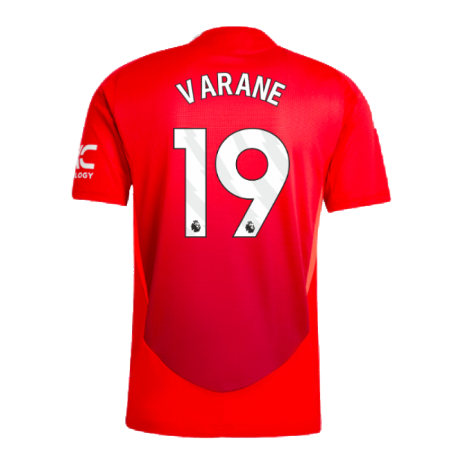 2024-2025 Man Utd Authentic Home Top (Varane 19)