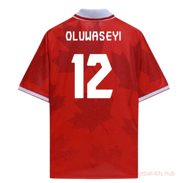 Fan Edition Canada World Cup Football Shirt (Oluwaseyi 12)
