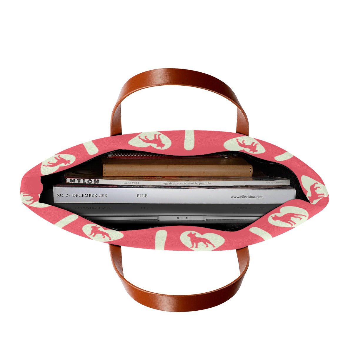 Trendy Olive- Women's Tote Bag For Boston Terrier Lovers for Pet Premium