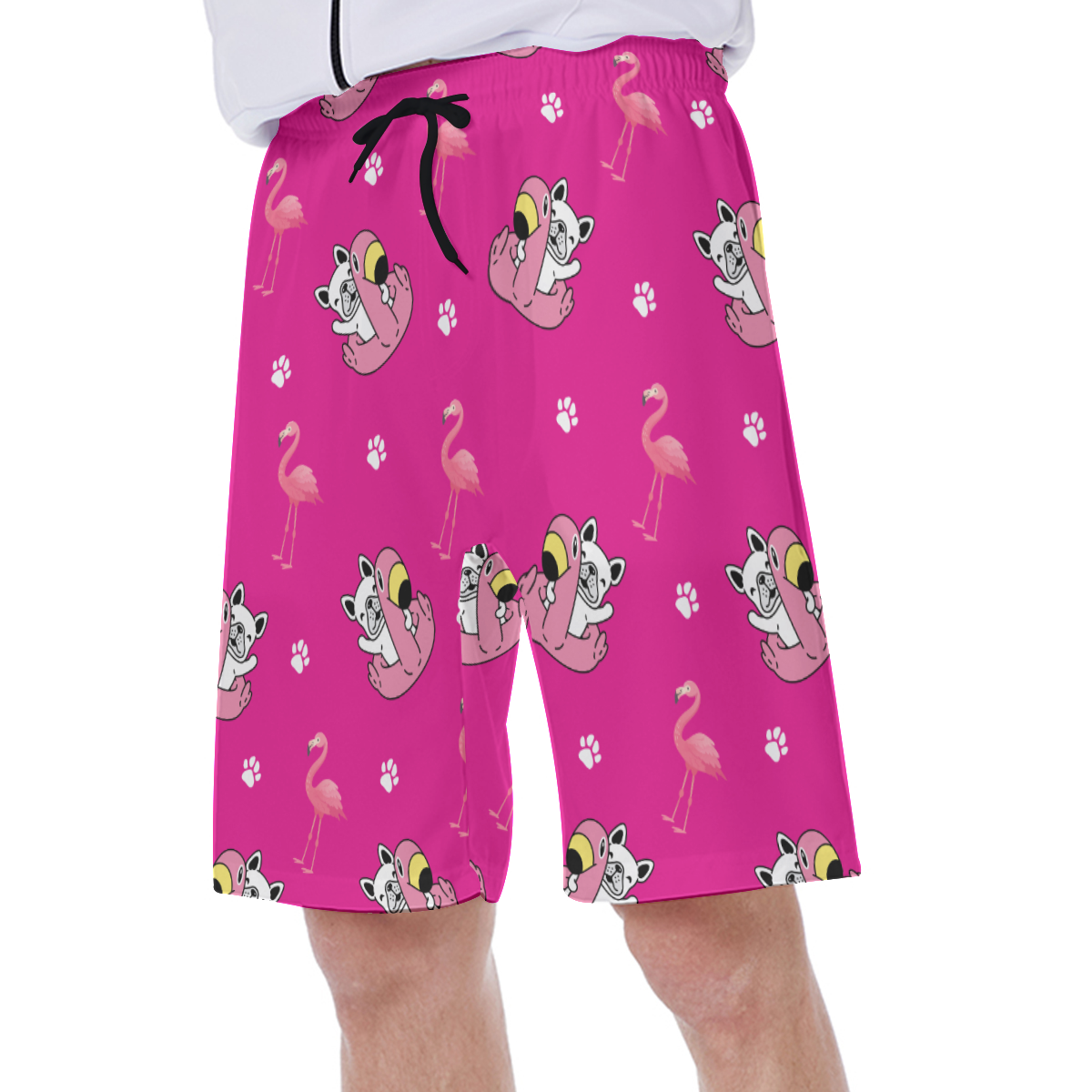 French Bulldog Lover Oakey Men's Beach Shorts Casual Everyday Product