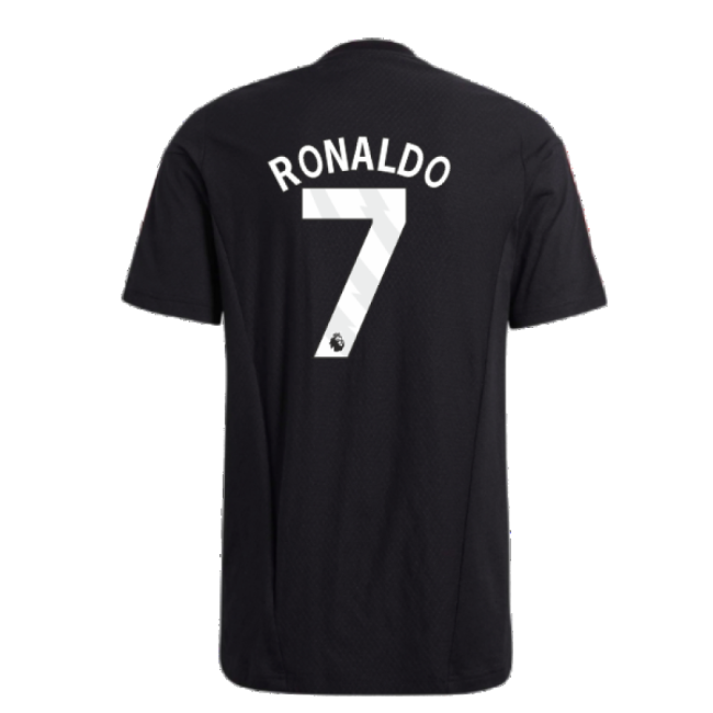 Man Utd 2023-20 Training Football Kit Ronaldo Name & Number L M