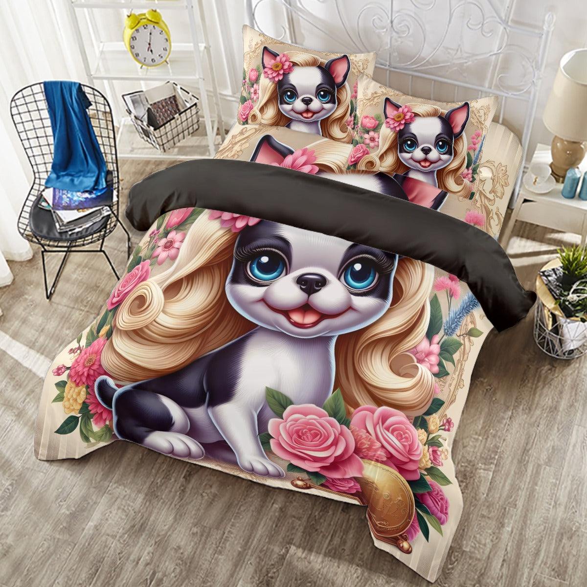 Rocko- Duvet Cover Set for Boston Terrier lovers