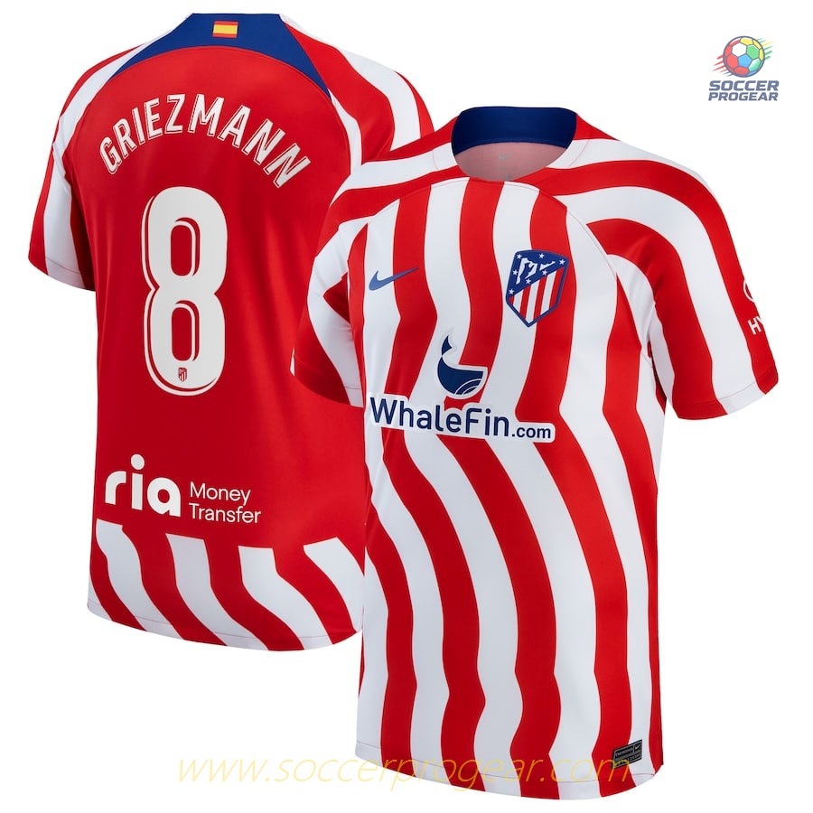JERSEY ATLETICO MADRID HOME 2022 2023 GRIEZMANN