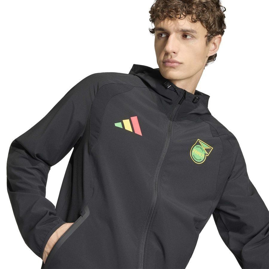 [EFKS] Jamaica Jacket Windbreaker Tiro Travel 26 Training Black Apparel