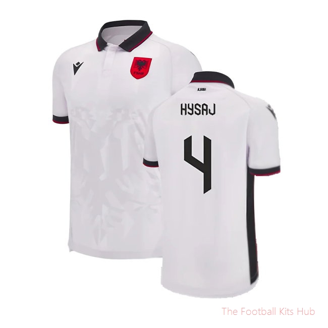 2023-2024 Albania Away Authentic Shirt (Hysaj 4)