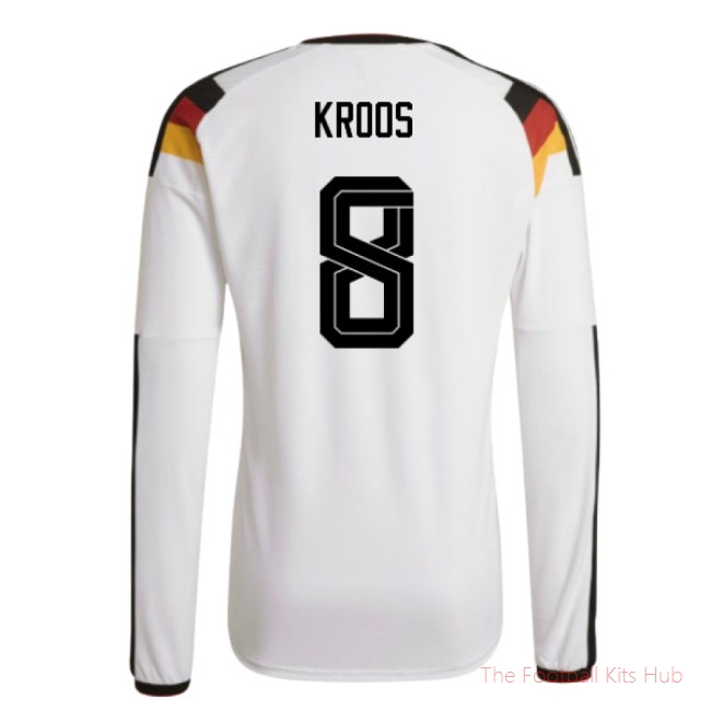 [JED] 2026/27 Germany Authentic Long Sleeve Home Shirt (Kroos 8)