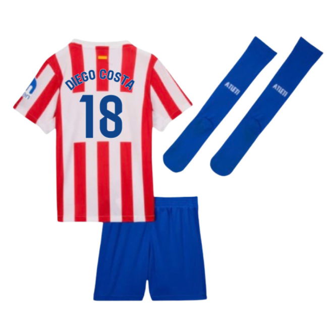 Atletico Madrid Little Boys Mini Home Kit 2025-2026 edition (Unisex