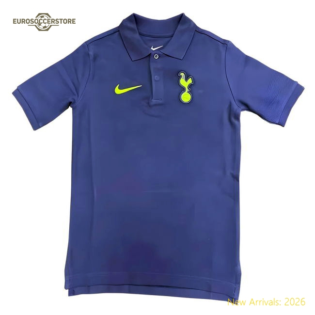2022-2023 Tottenham Core Polo Shirt (Navy) - Kids