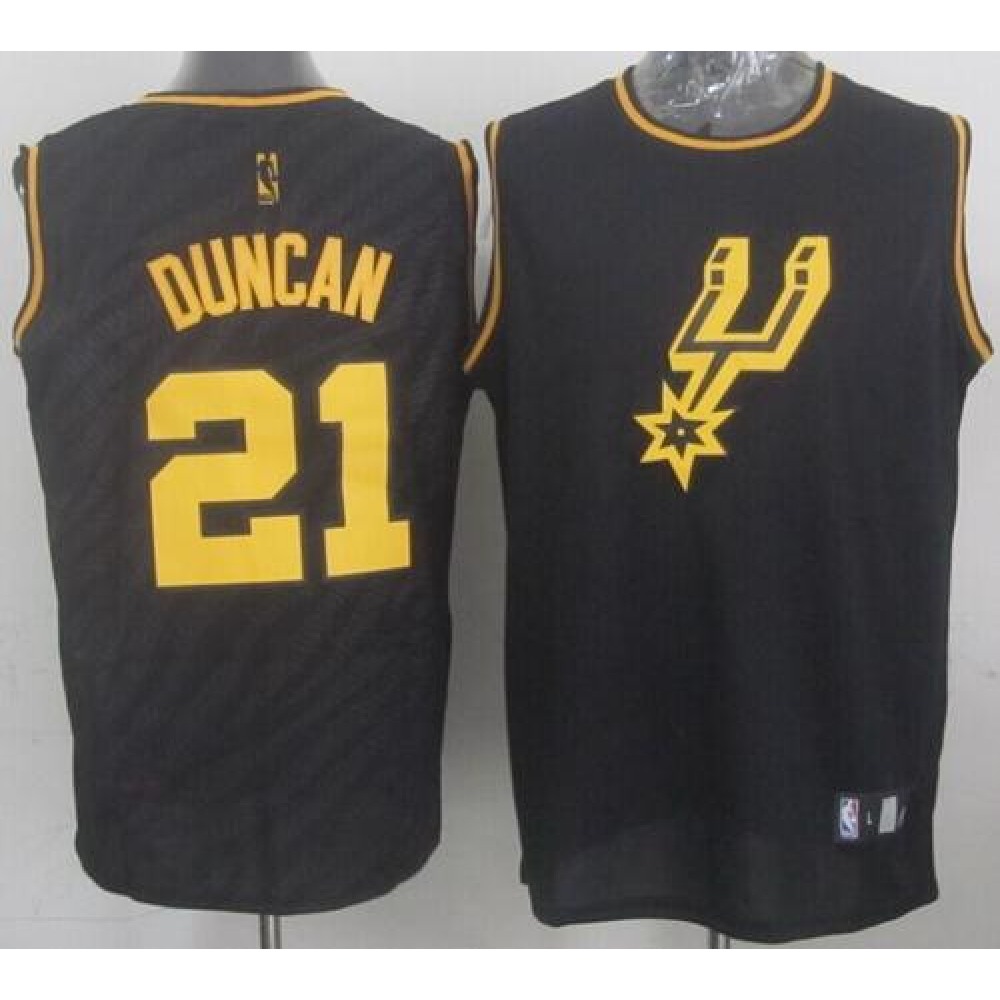 Collector's Item Modern Men's Spurs #21 Tim Black Basketball Jersey