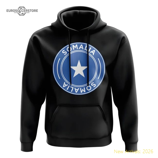 Durable Somalia Football 20242025 Regular Hoodie Sleek