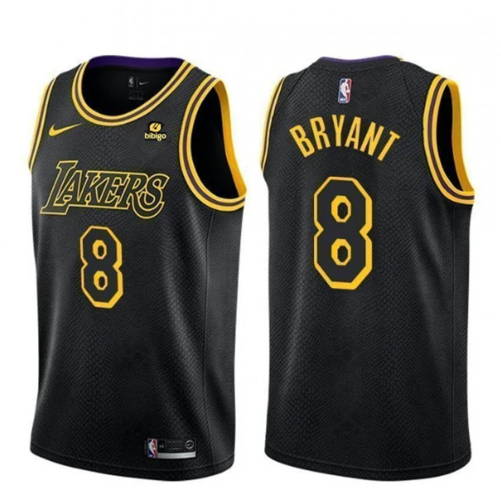 Pro Grade 8 Los Angeles Lakers Black Jersey - - NBA Collection